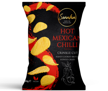 24 x Crinkle Cut Hot Mexican Chilli 40g