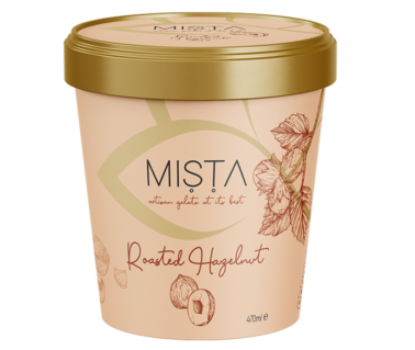 Hazelnut Gelato Ice Cream 470ml